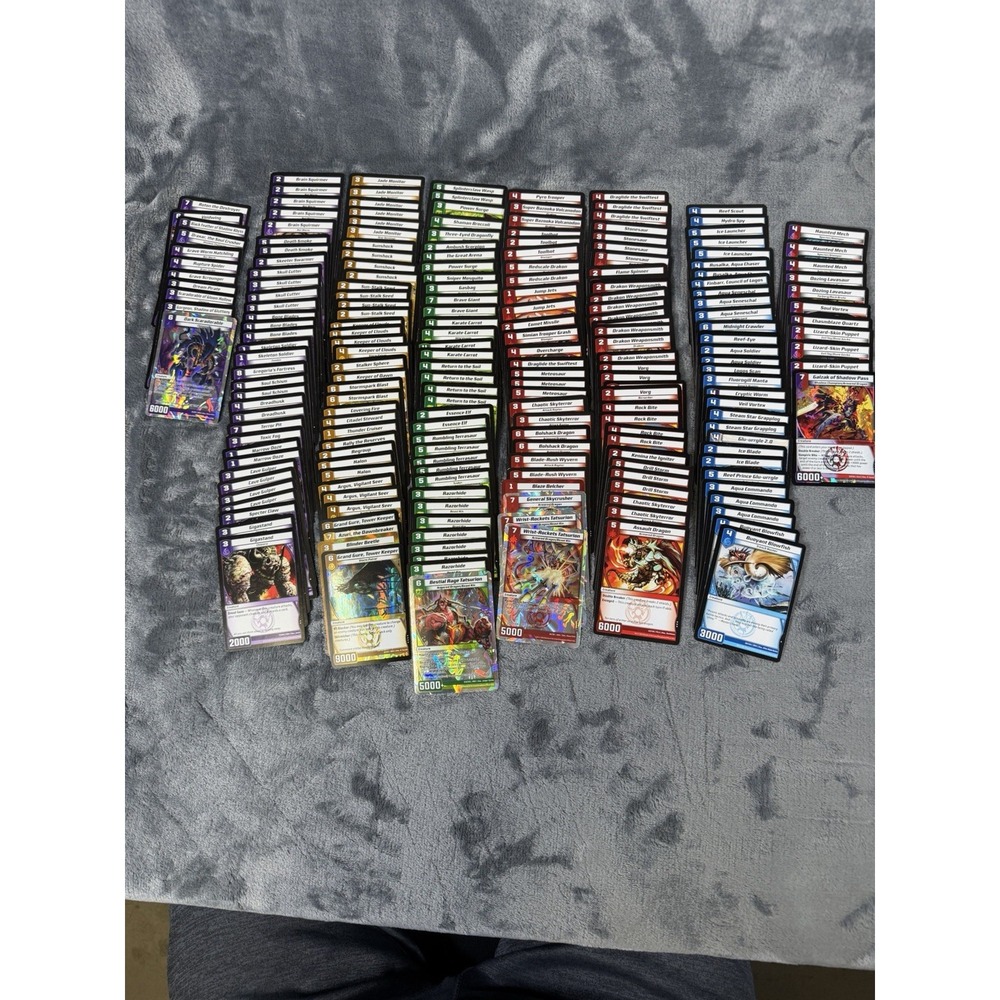 Kaijudo Rise of the Duel Masters TCG Lot 200+ Cards 2012-2013 All Civilizations